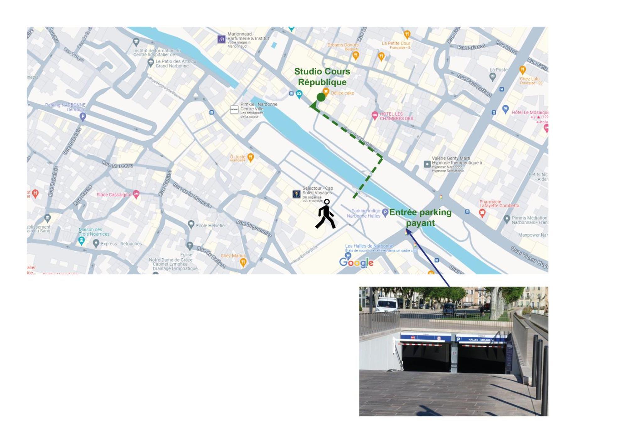 Cours Republique Lejlighed Narbonne Eksteriør billede